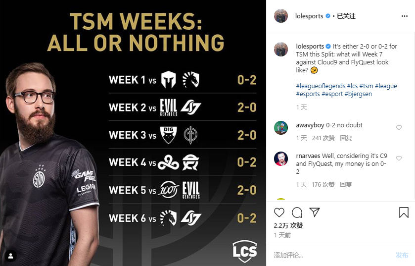 TSM碾压TL,Ming一己之力扛起全队的简单介绍 TSM碾压TL,Ming一己之力扛起全队的简单介绍